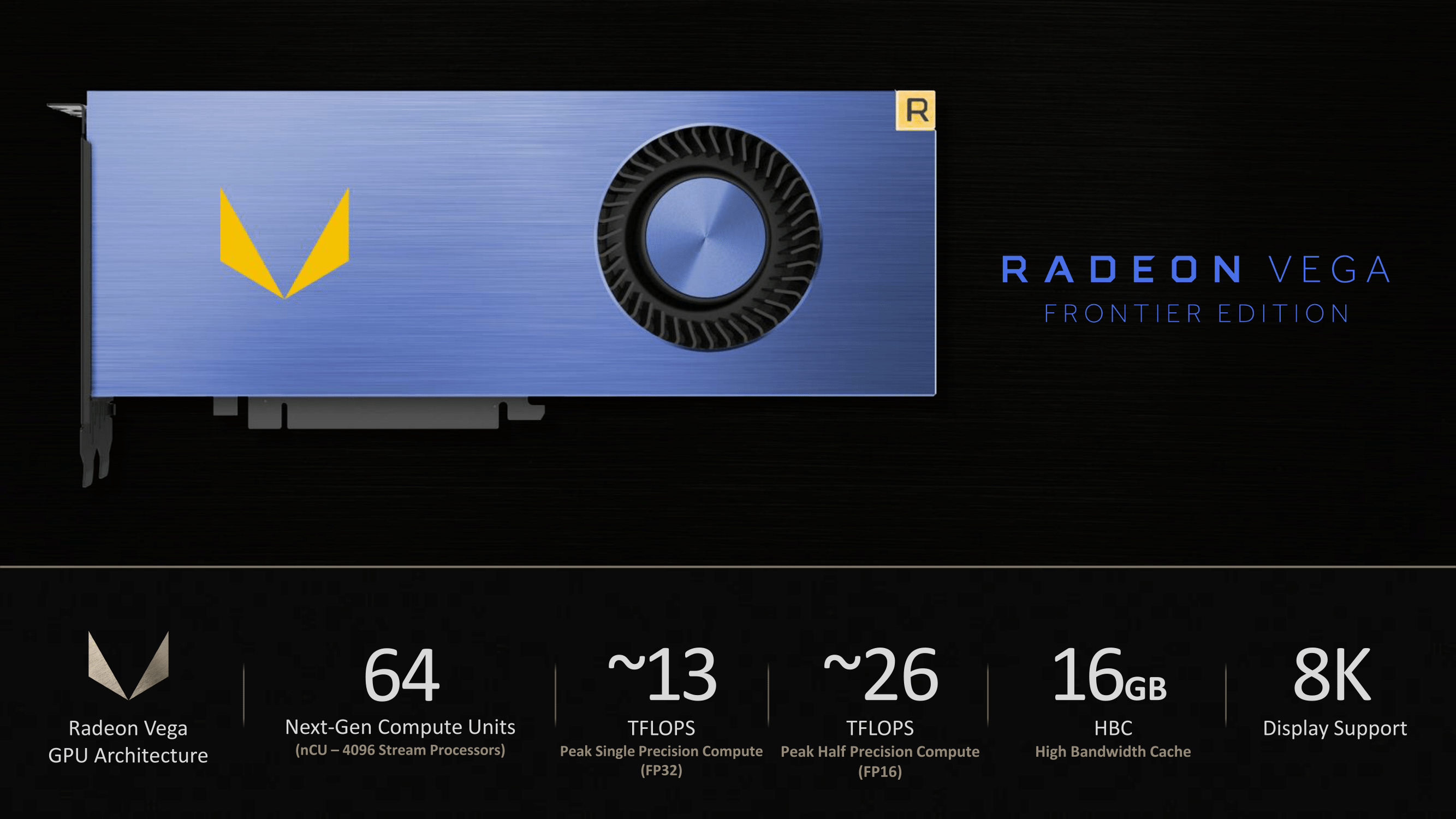 AMD Unveils the Radeon Vega Frontier 