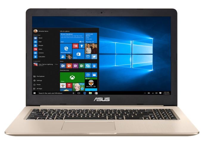 Asus Announces VivoBook Pro 15 N580 Intel Kaby Lake CPU up to 4K