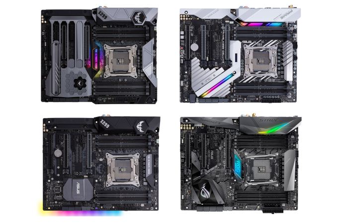 ASUS Unveils Seven X299 Motherboards: Prime, TUF and ROG