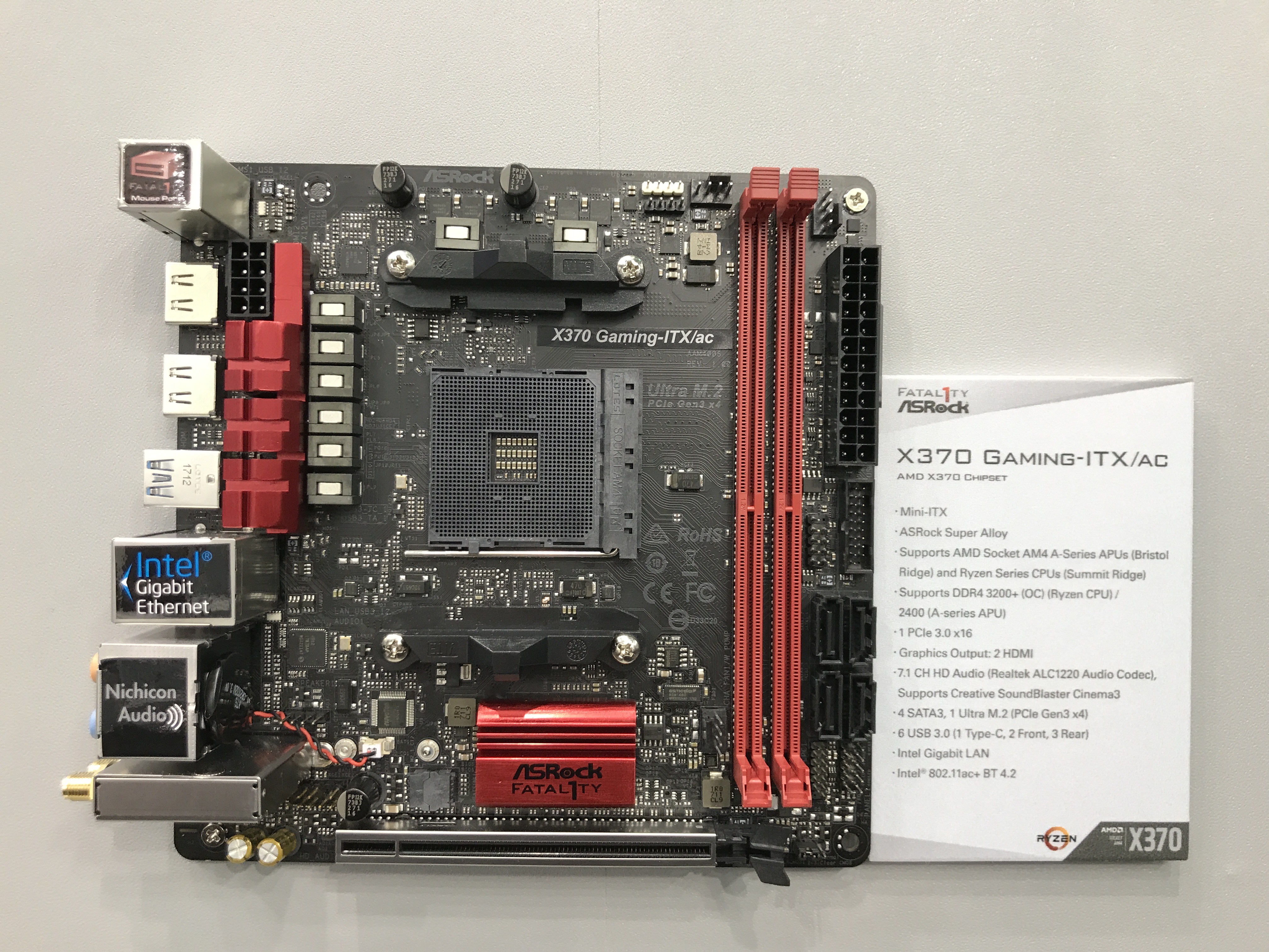 Mini itx mobo on sale am4