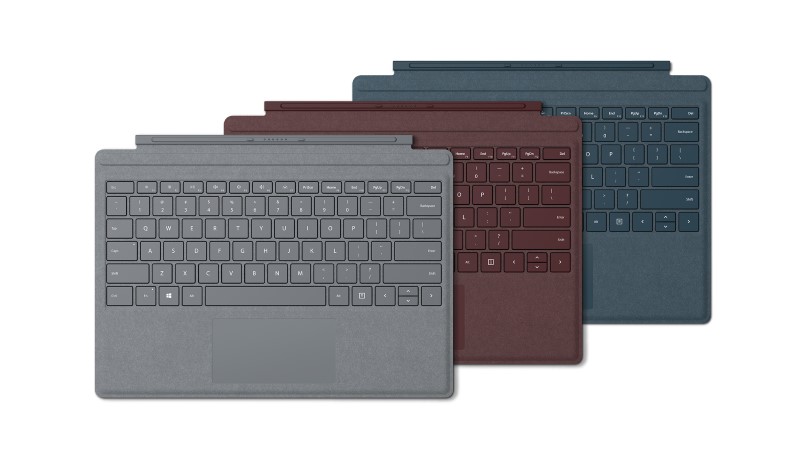 Microsoft Surface Pro Alcantara Signature Type Cover Keyboard for