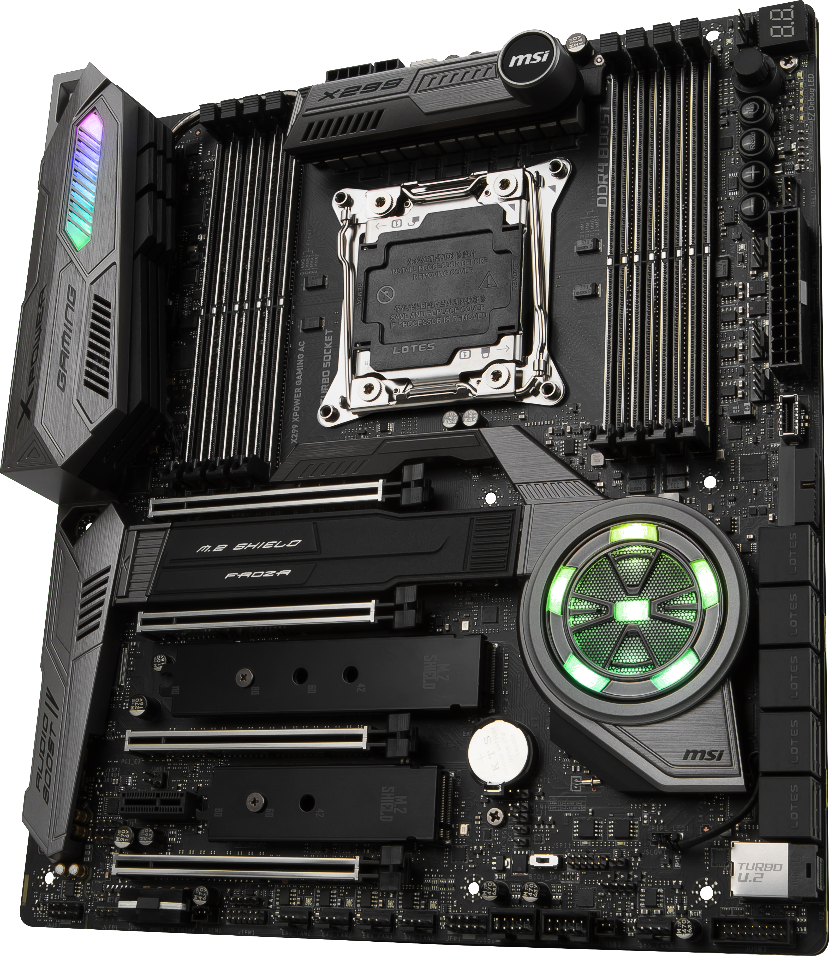 Msi Announces The X299 Xpower Gaming Ac Motherboard Five M