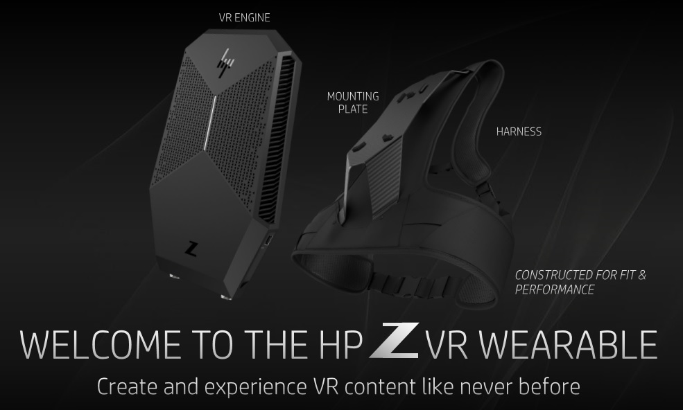 Hp z deals vr backpack review