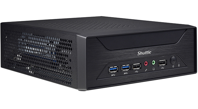 Shuttle Squeezes Desktop Graphics Card into a 3-Liter XH110G SFF 