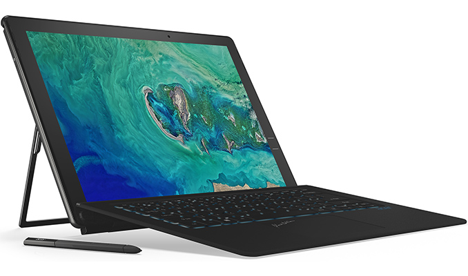 Acer Announces Switch 7 Black Edition 2-in-1: Core i7, GeForce MX150, TB3, Fanless