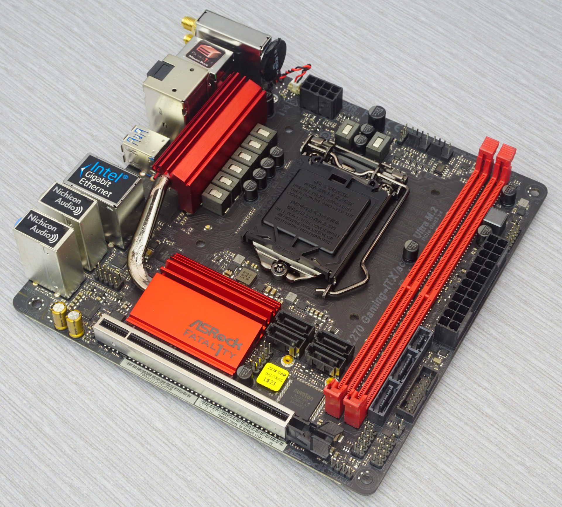 The Asrock Fatal1ty Z270 Gaming Itx Ac Motherboard Review
