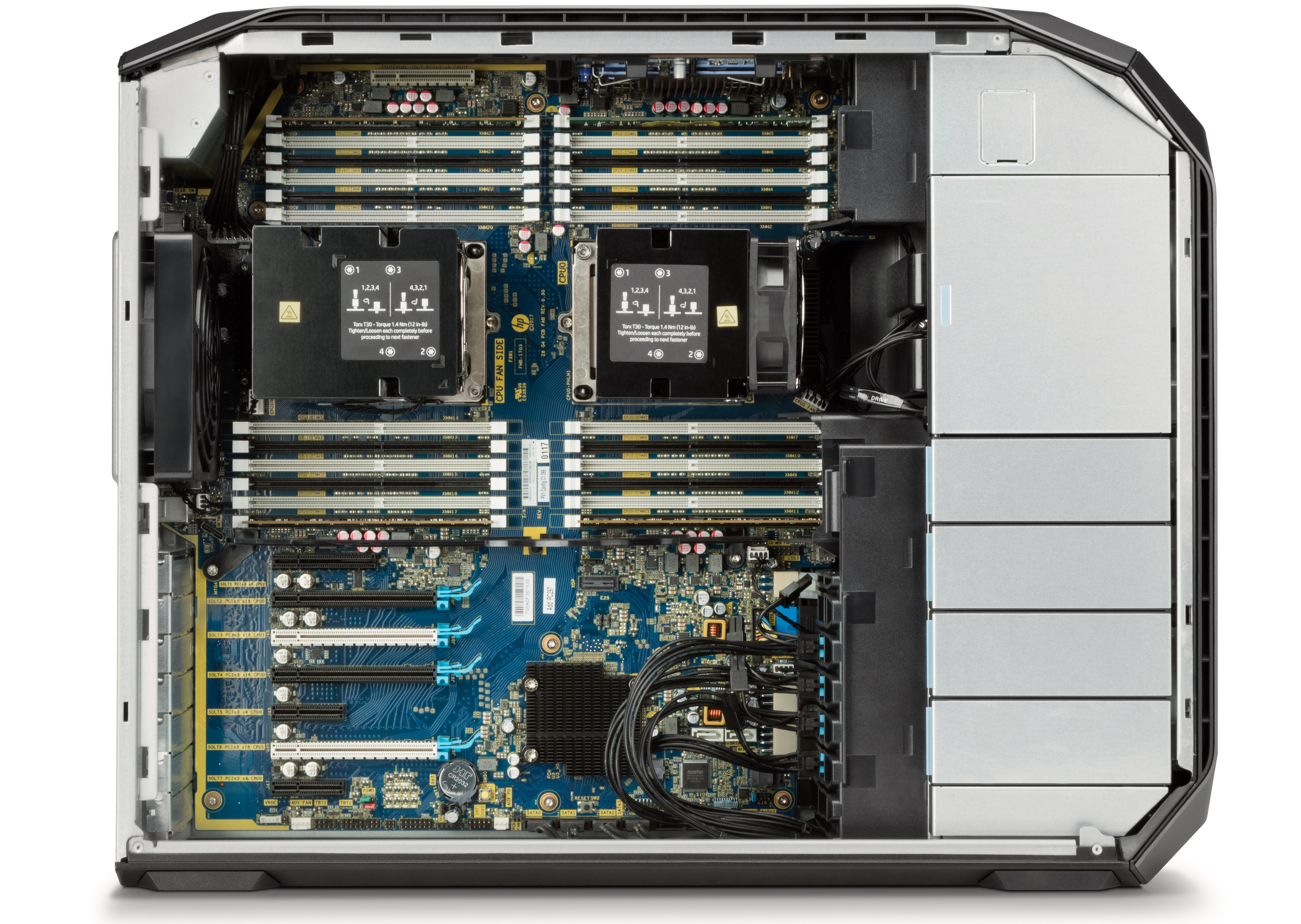 HP Updates Z8 Workstations: Up to 56 Cores, 3 TB RAM, 9 PCIe Slots