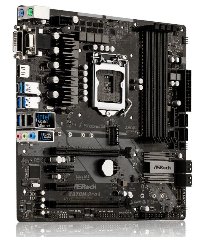 Asrock z370 pro4 совместимость с процессорами