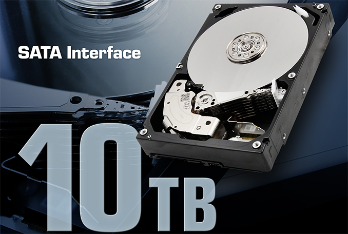 Toshiba Announces 10 TB MG06ACA HDD: Seven Platters, 249 MB/s