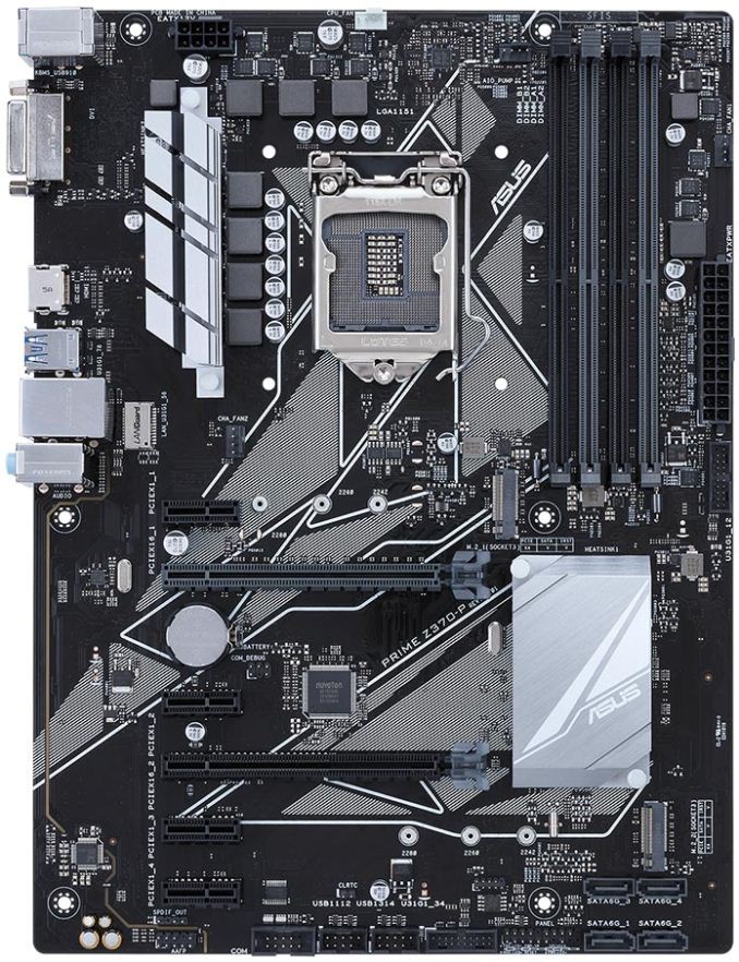 Asus prime z370 p какие процессоры поддерживает