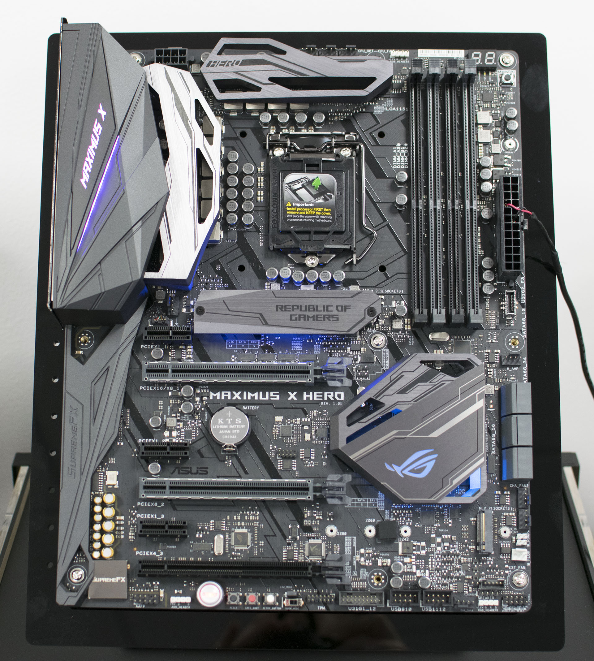 ASUS ROG Z370 Maximus X Hero and Hero AC - Analyzing Z370 for 