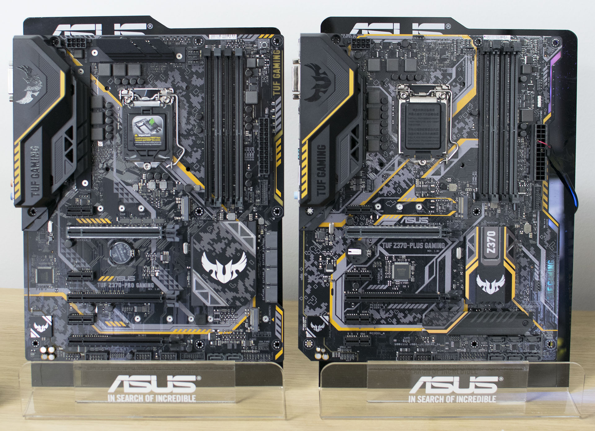 Asus Tuf Z370 Pro Gaming Z370 Plus Gaming Analyzing Z370 For Intel S 8th Generation Coffee Lake A Quick Look At 50 Motherboards