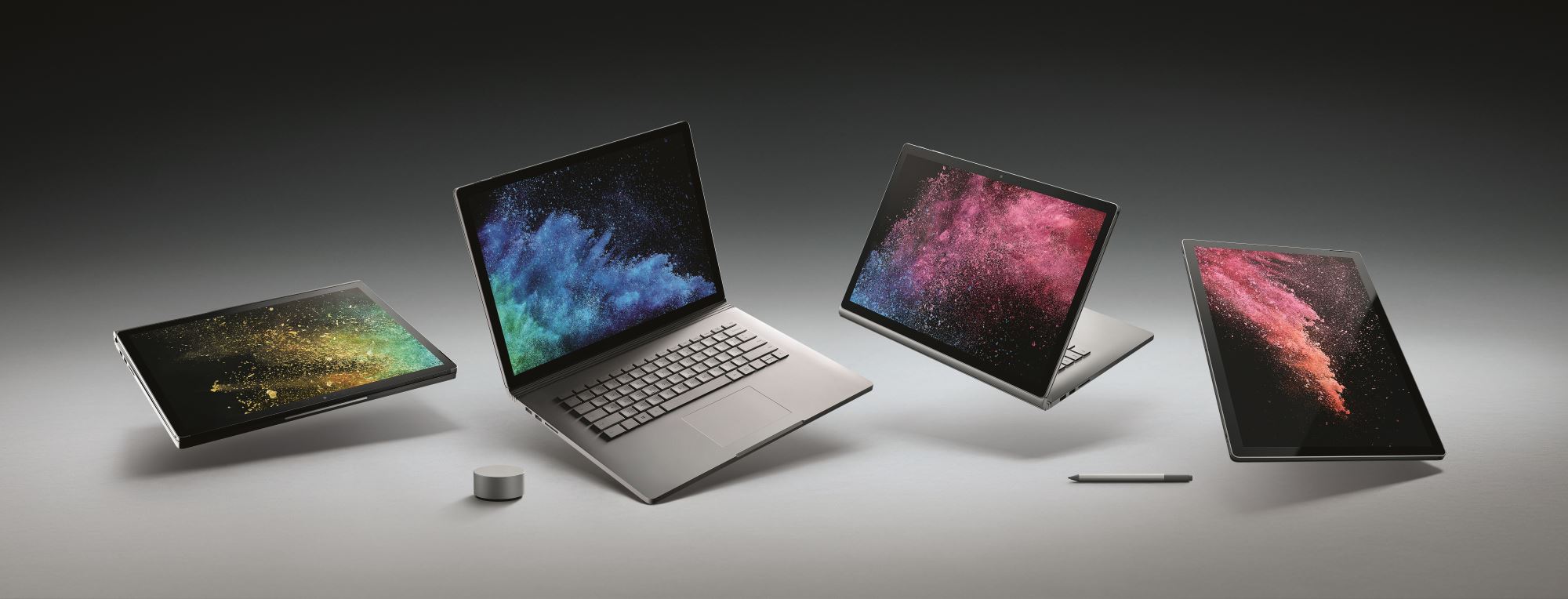 Microsoft Introduces Surface Book 2: 7th/8th Generation i5/i7 CPUS 