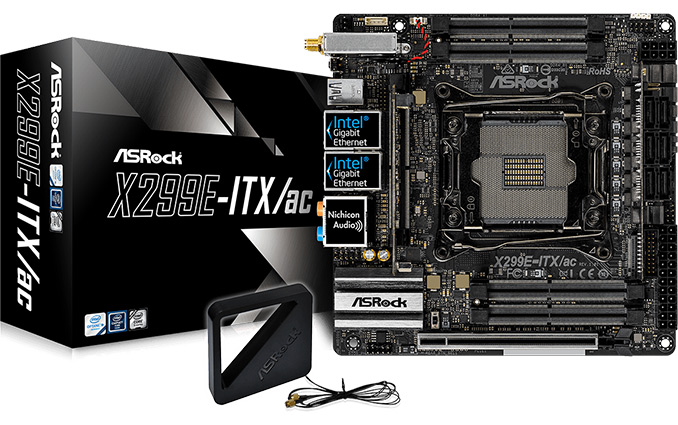 ASRock's X299E-ITX/ac Motherboard Now 