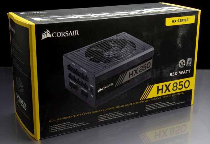 Corsair HX850 80Plus Platinum PSU Review