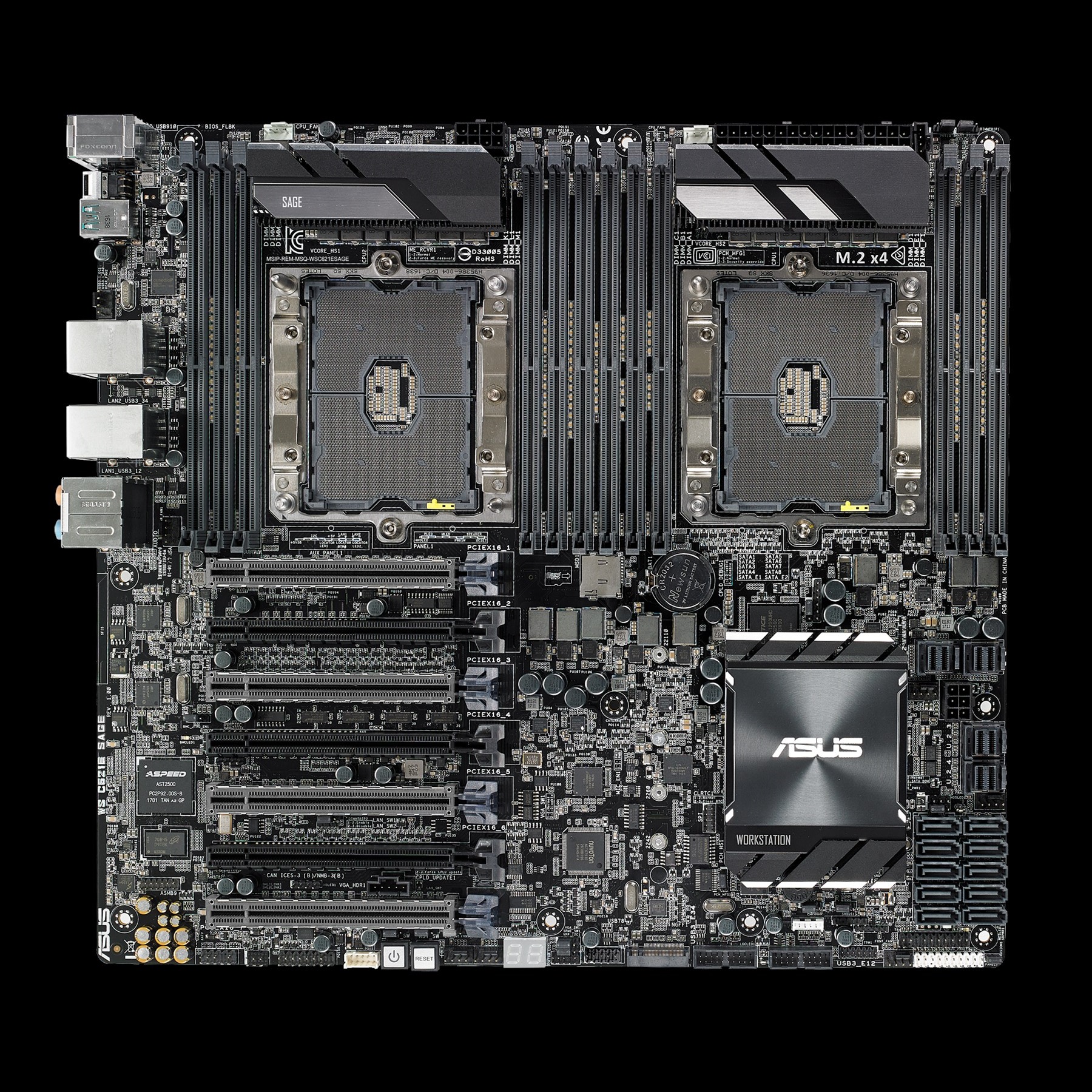 Dual Xeon Scalable Overclocking: ASUS WS C621E 'Sage' Workstation 