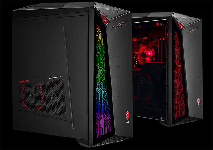 MSI Infinite X Gaming Desktops to be Released: Up to i7-8700K, GTX