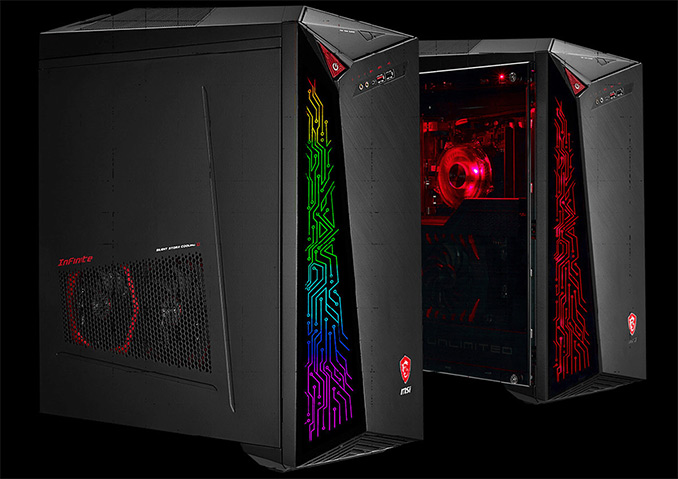 Msi Infinite X Gaming Desktops To Be Released Up To I7 8700k Gtx 1080 Ti Rgb