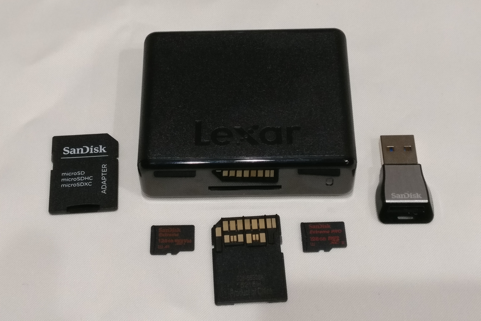 Carte SD SanDisk Extreme microSDXC 512 Go + Adaptateur