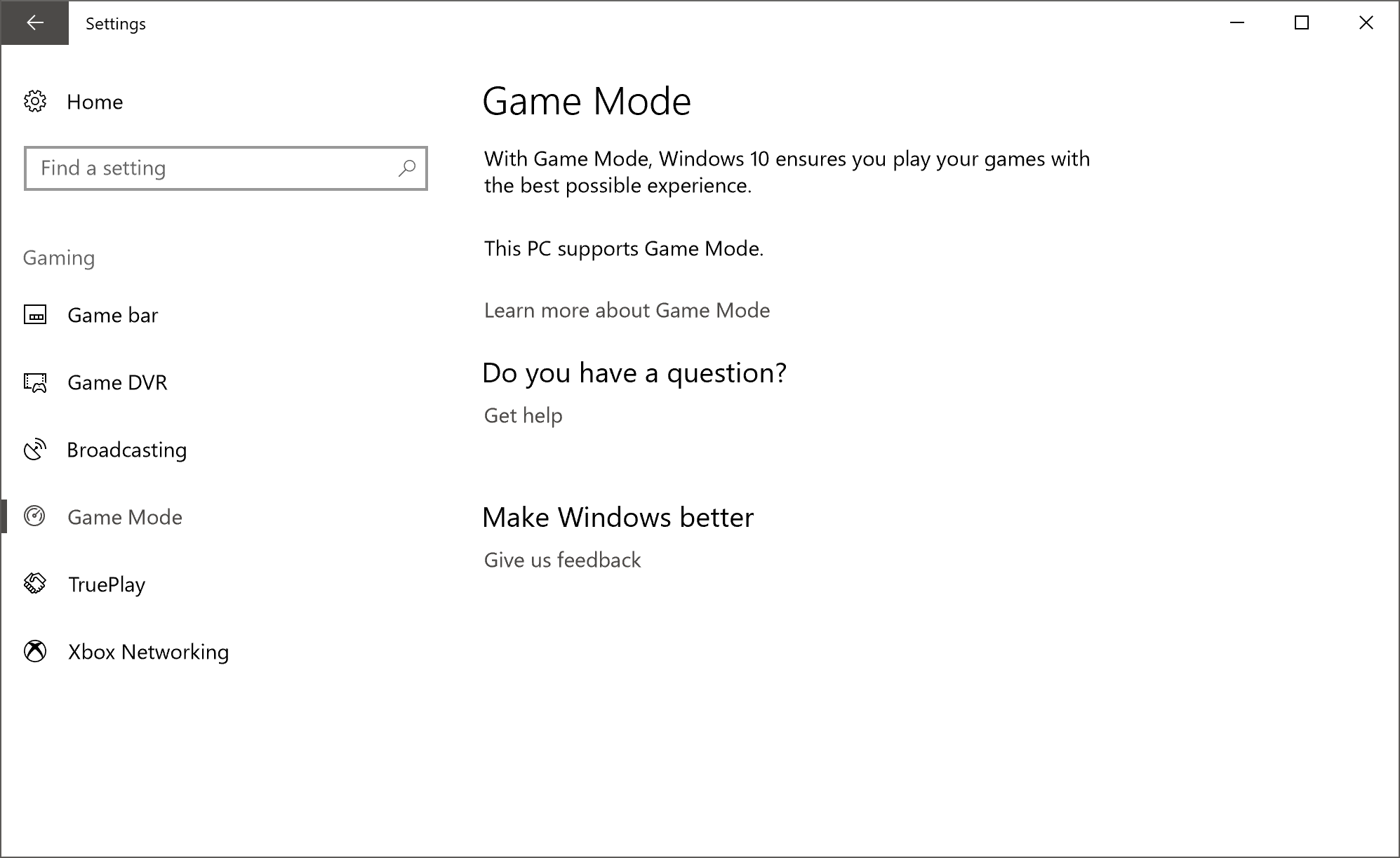 How “Game Mode” will make games run better on Windows