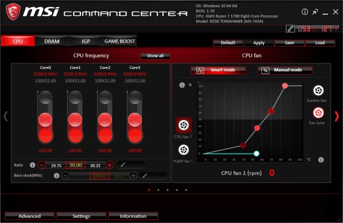 how to access msi command center
