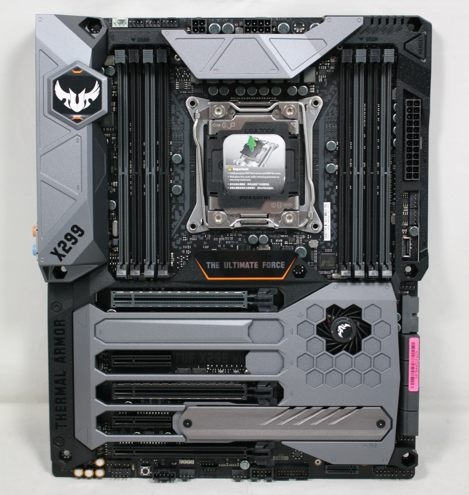 Visual Inspection - The ASUS TUF X299 Mark I Motherboard Review