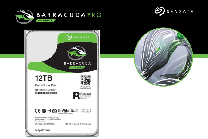 Seagate BarraCuda Pro 12TB HDD