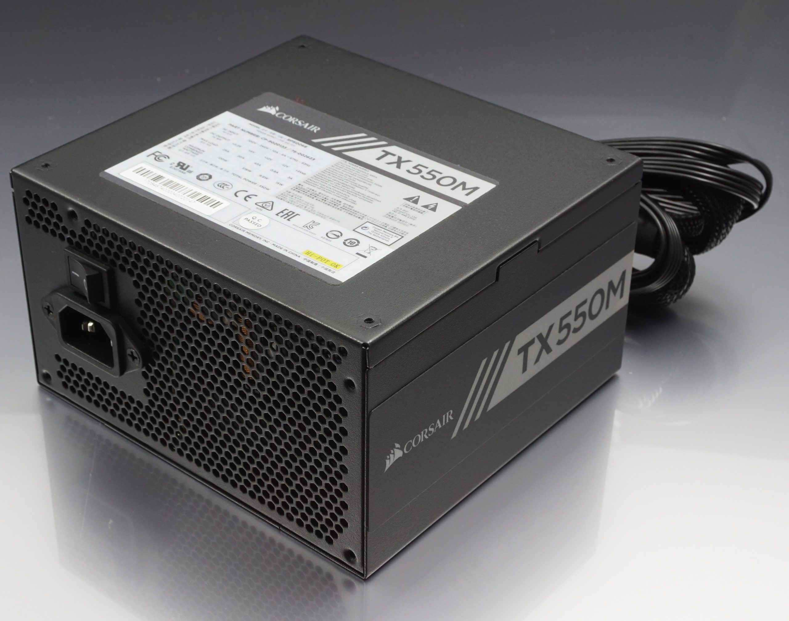 Corsair TX550M PSU The $80 Power Supply for Almost Everyone: The Corsair 80Plus Gold PSU Review