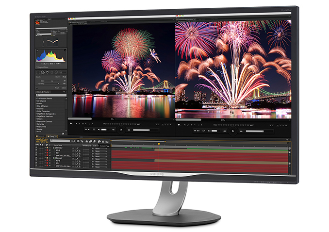 Philips Brilliance 328P6AU QHD Display Launched: USB-C Dock, 99