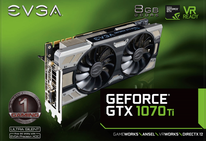 ジャンク EVGA GeForce GTX 1070 8GB