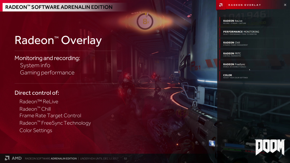Meet Radeon Overlay Amd Releases Radeon Software Adrenalin Edition Overlay App More For 2017