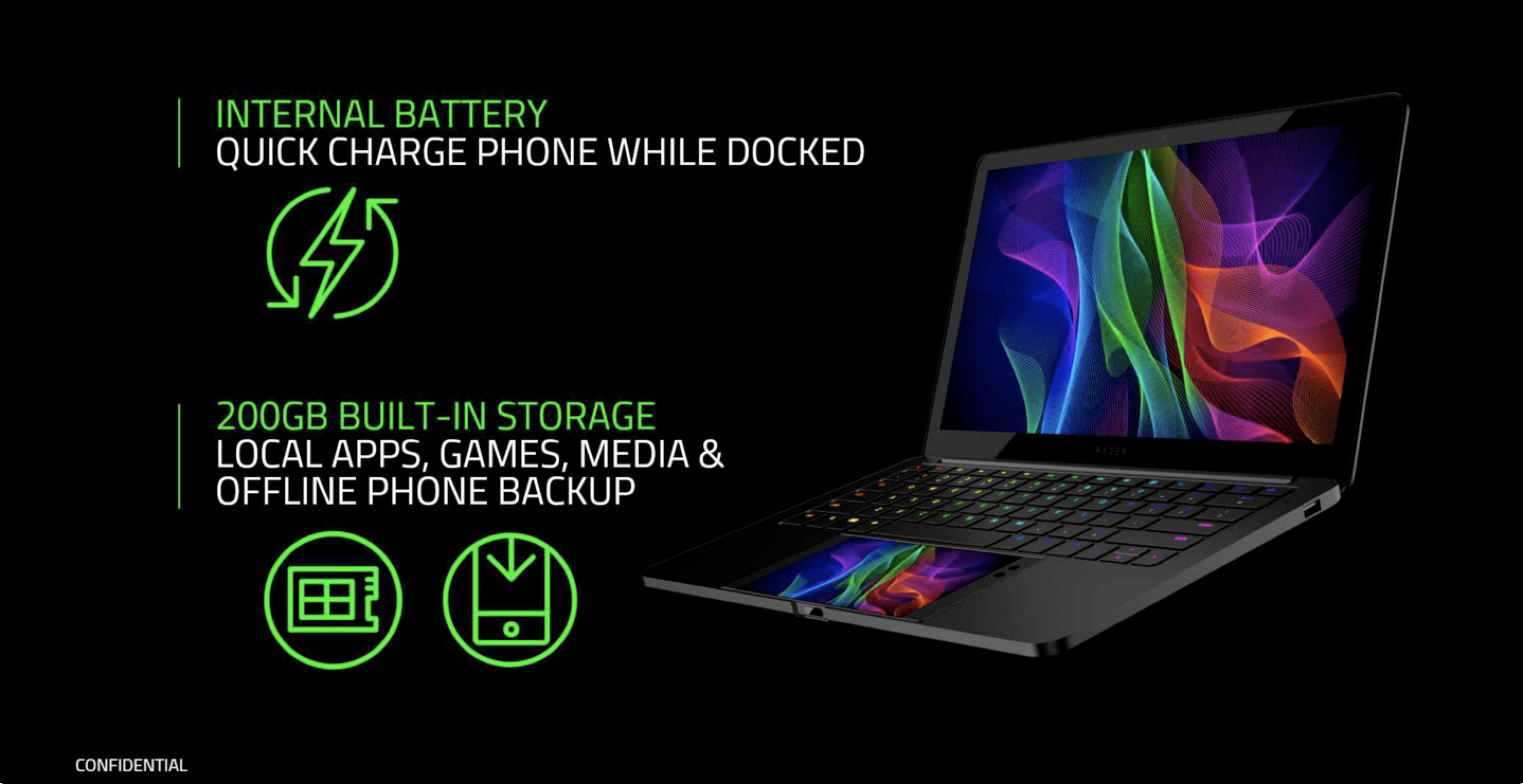 Razer Unveils Project Linda Turning The Razer Phone Into An Android Laptop