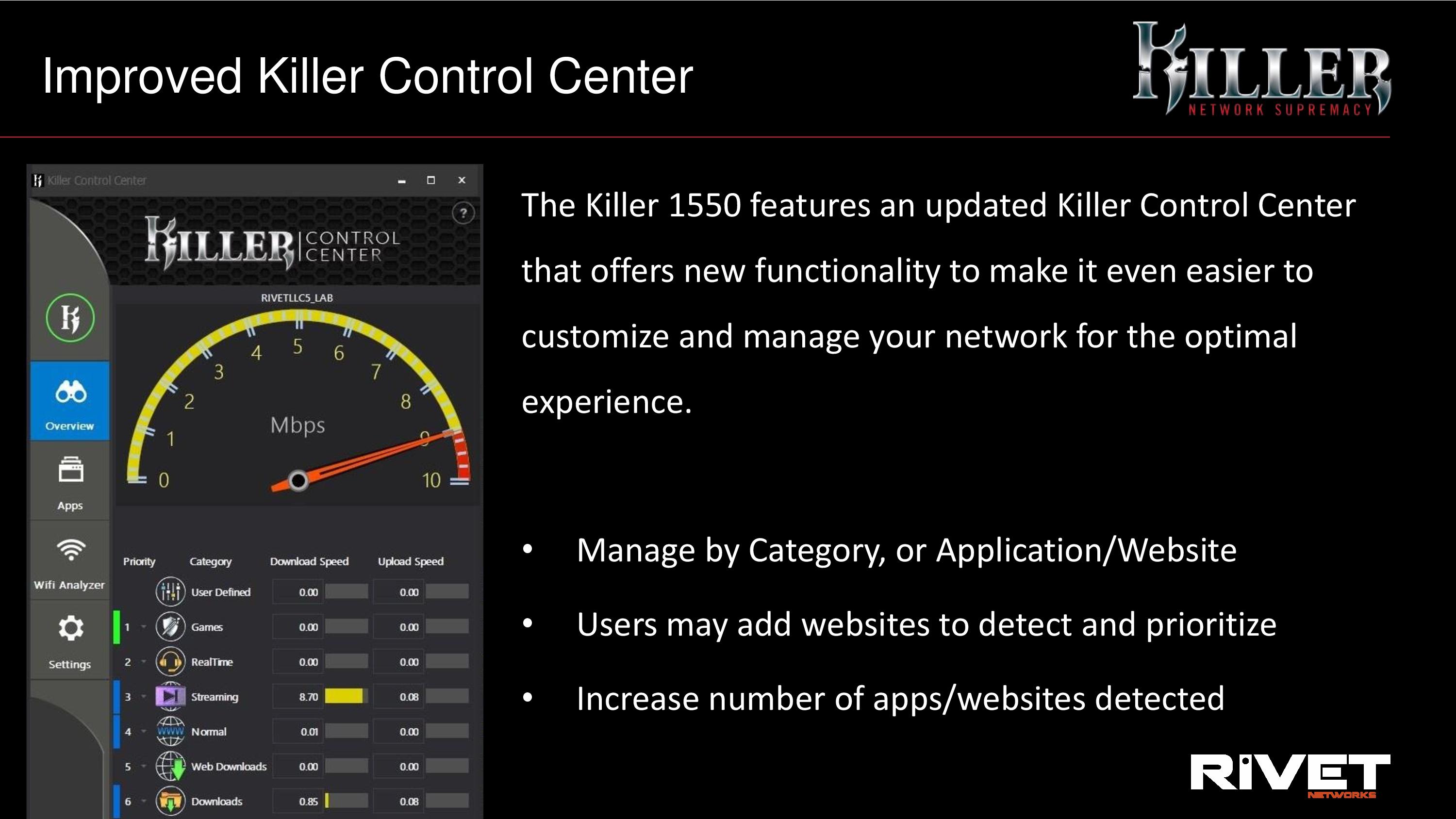 Killer control. Killer Control Center. Программа Killer Control Center. Killer Control Panel. Killer_Network_w10_inf.