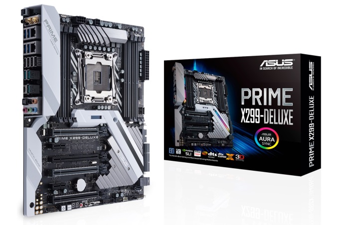 The ASUS Prime X299-Deluxe Motherboard Review: Onboard