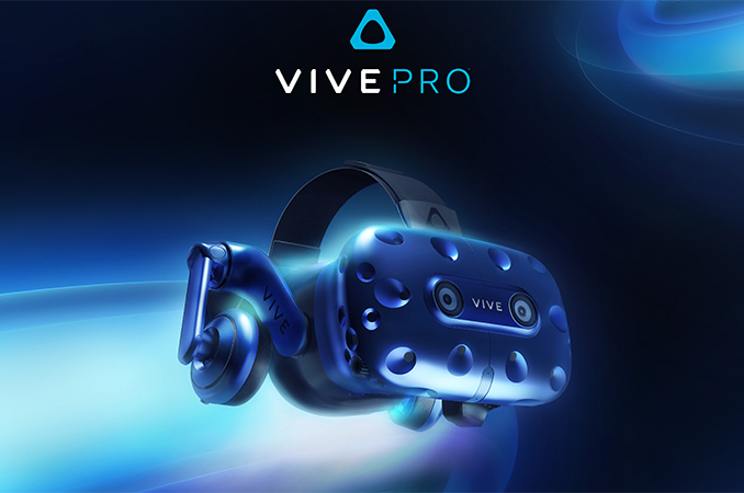HTC at CES 2018: Vive Pro VR Headset with Higher-Res Displays, Two 
