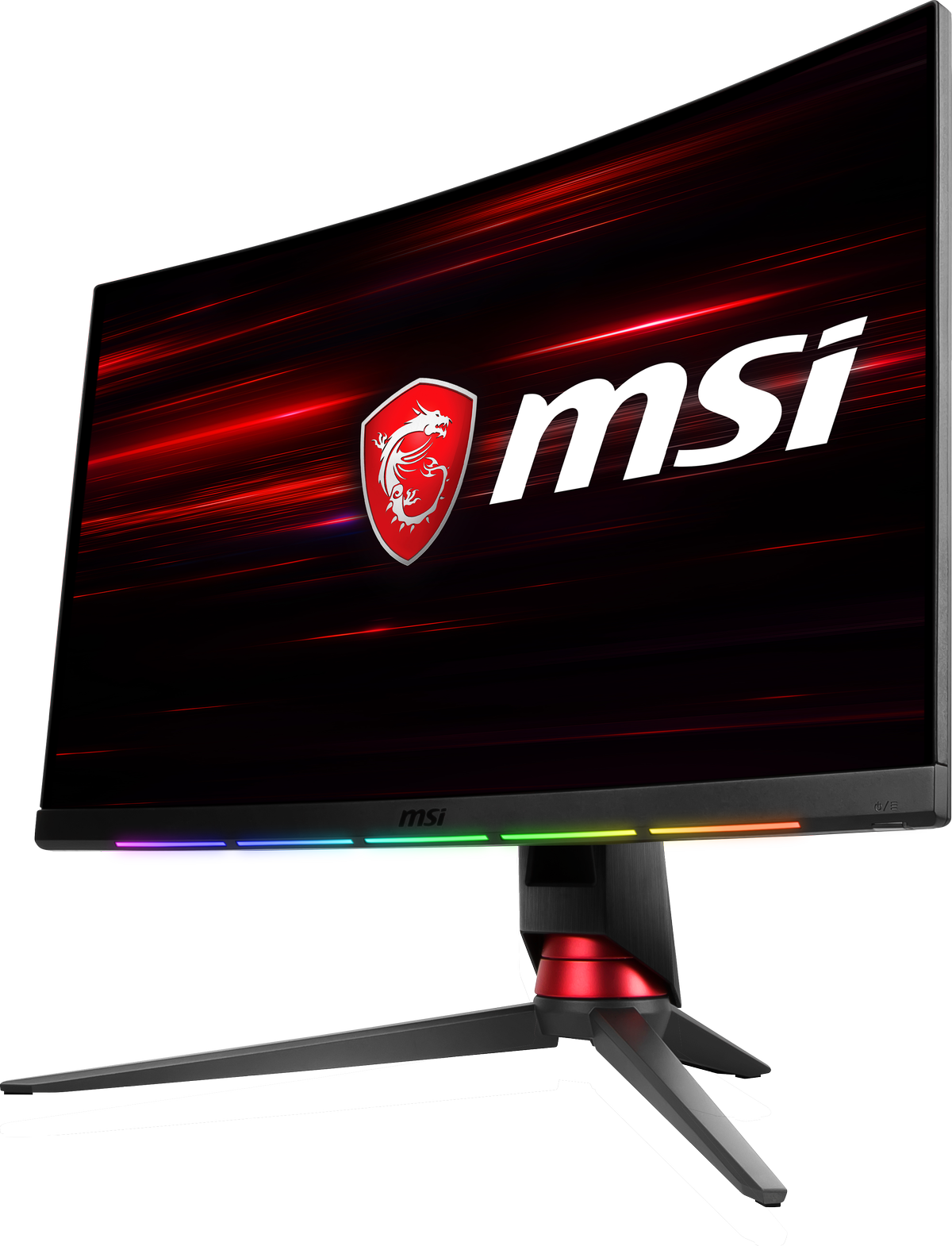 MSI at CES 2018: New Optix MPG series Monitors - 27” Curved VA Panels Up to  144 Hz Refresh and RGB LED