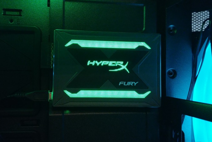 HyperX at CES 2018: Fury SSD RGB, for Bling