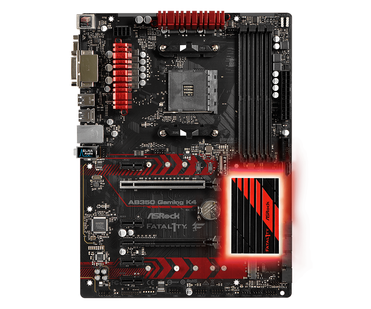 Asrock fatal1ty ab350 gaming k4 какие процессоры поддерживает