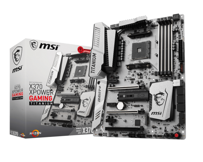 The MSI X370 XPower Gaming Titanium Motherboard Review: A