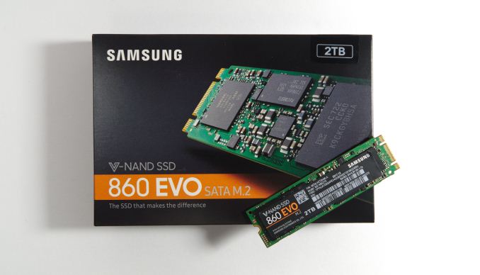 Samsung 860 EVO 2TB SATA 2.5インチ 内蔵SSD2個