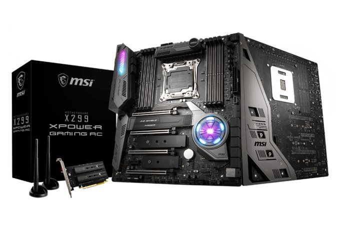Overclocking with the i9-7900X - The MSI X299 XPower Gaming AC 