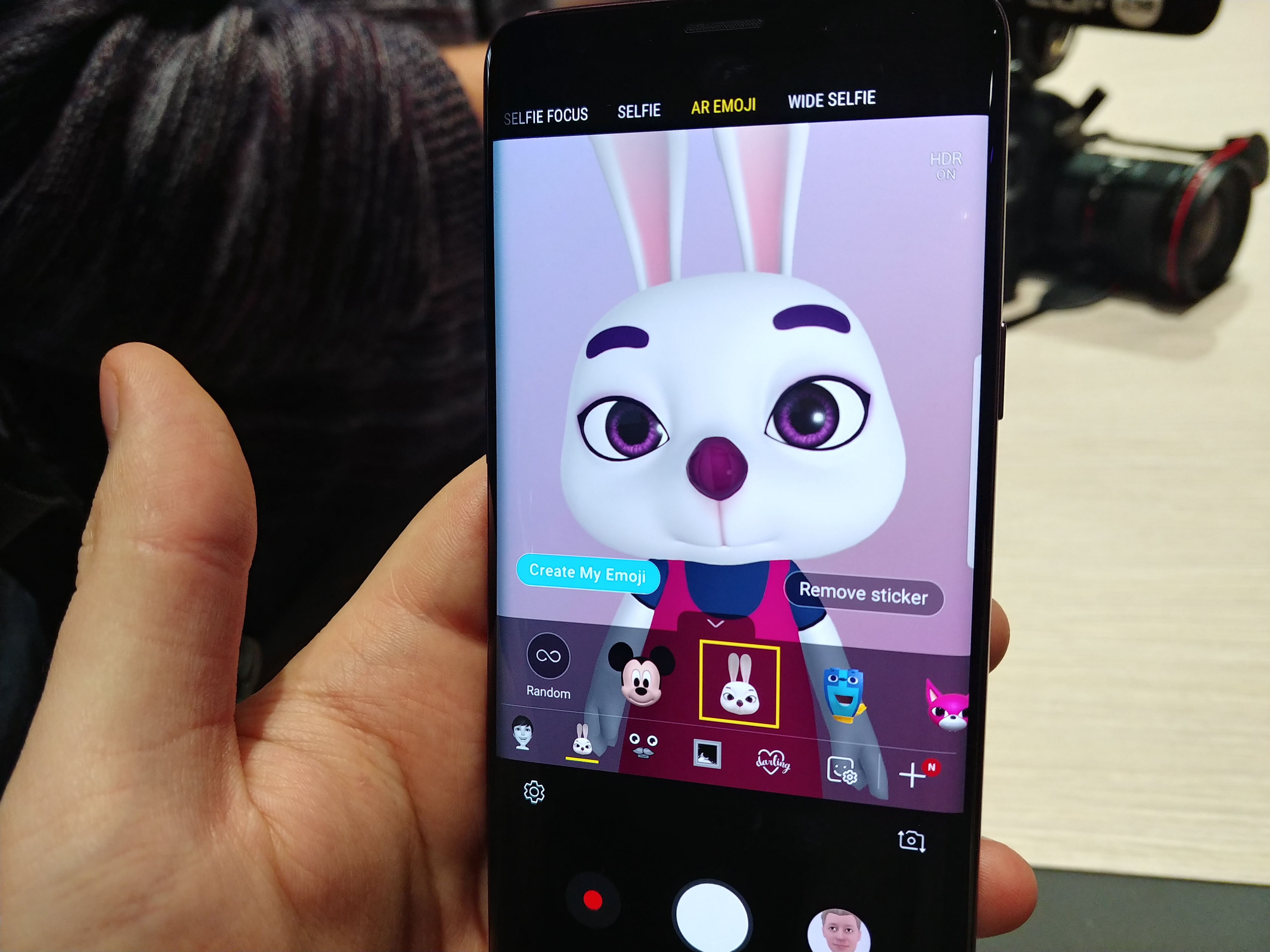 Samsungs AR Emoji taps creepy avatars and Disney characters to compete  with Animoji  TechCrunch