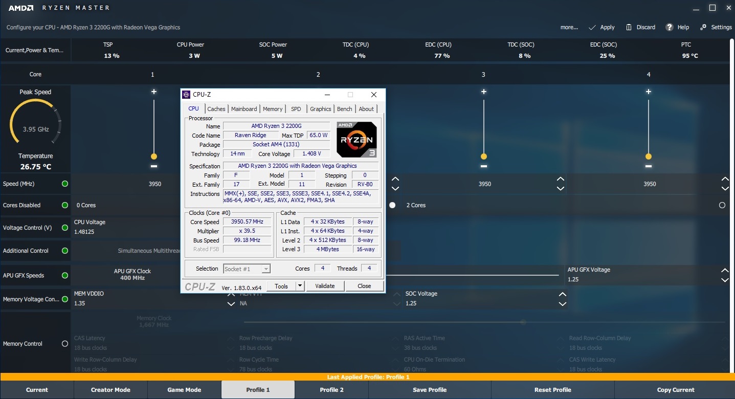 Amd ryzen 5 online 2400g software