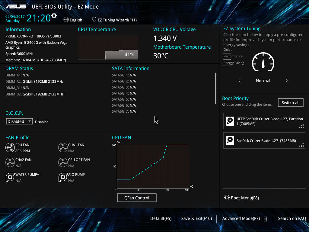 overclock CPU BIOS amd