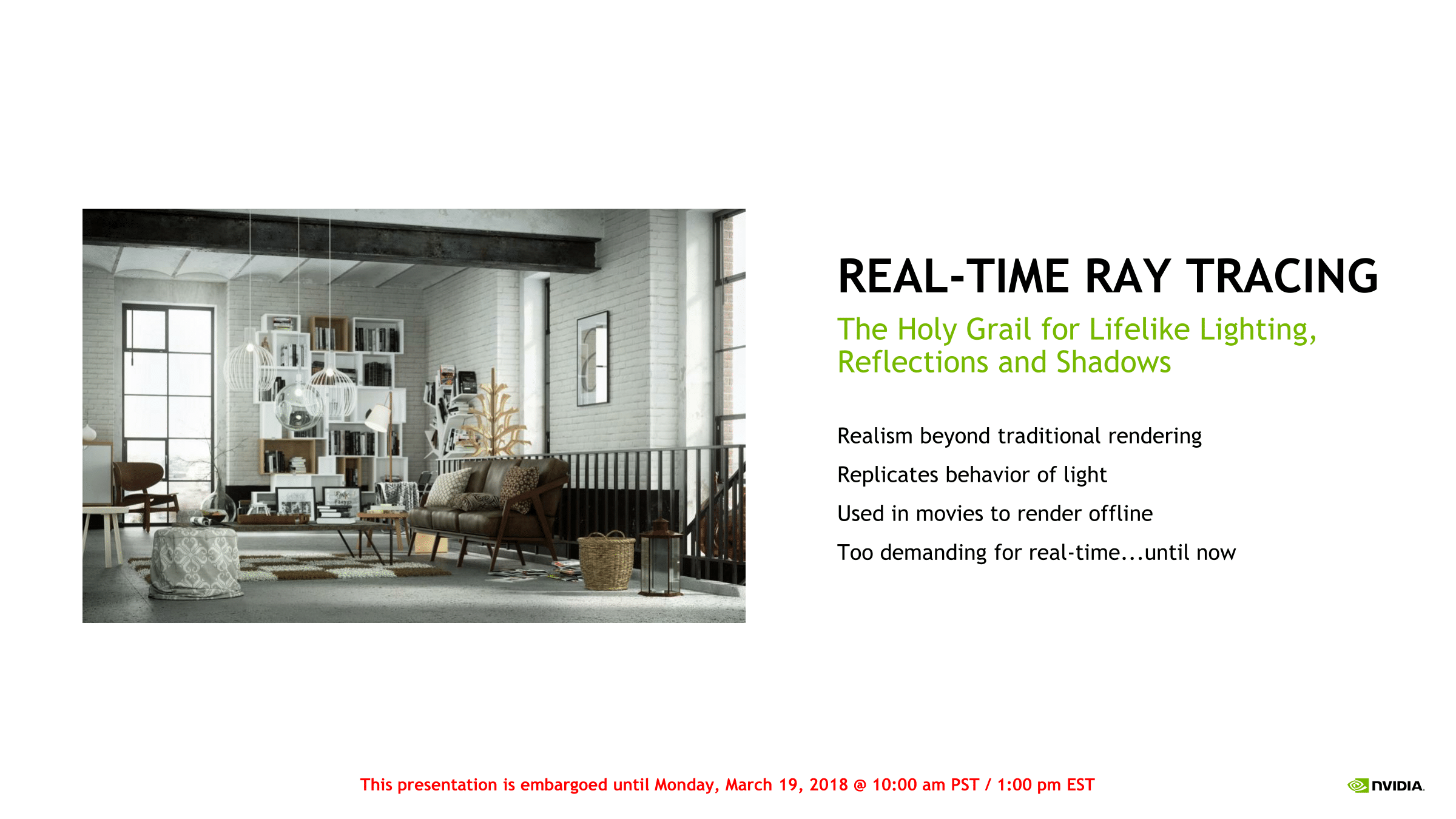 See the future of real-time ray tracing in this new Project Lavina