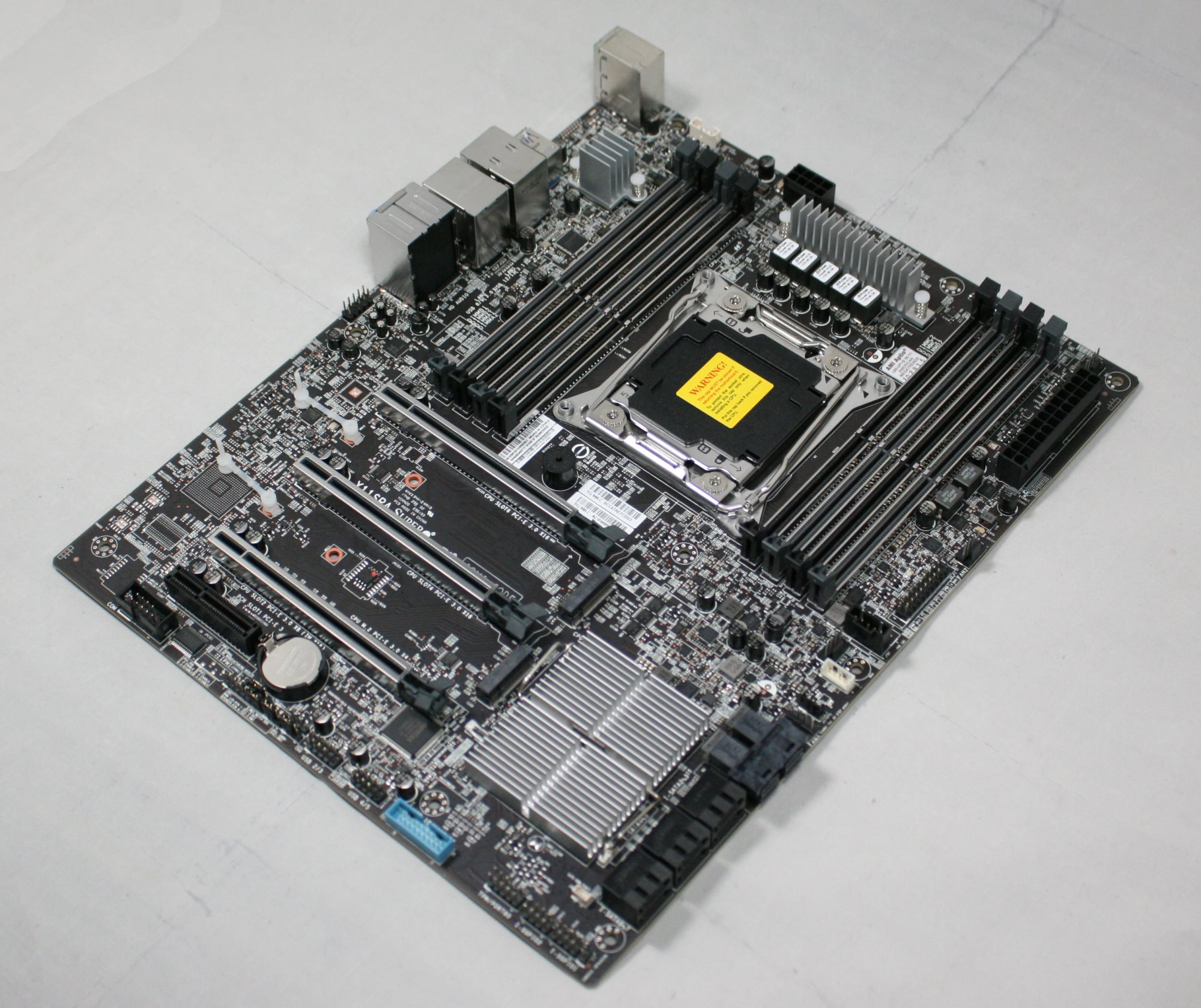 Visual Inspection - The Supermicro X11SRA Motherboard Review: C422 