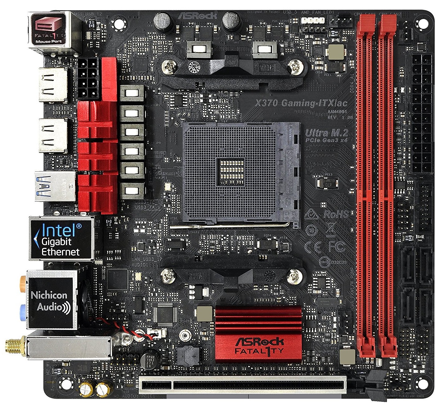 The Asrock X370 Gaming Itx Ac Motherboard Review