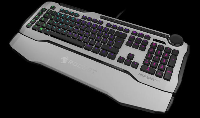 Roccat Horde AIMO Membranical RGB Gaming Keyboard White ROC-12-351