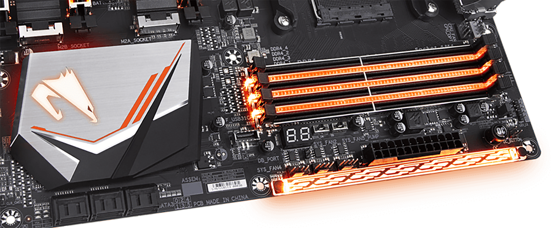 Visual Inspection The Gigabyte X470 Gaming 7 Wi Fi Motherboard Review The Am4 Aorus Flagship