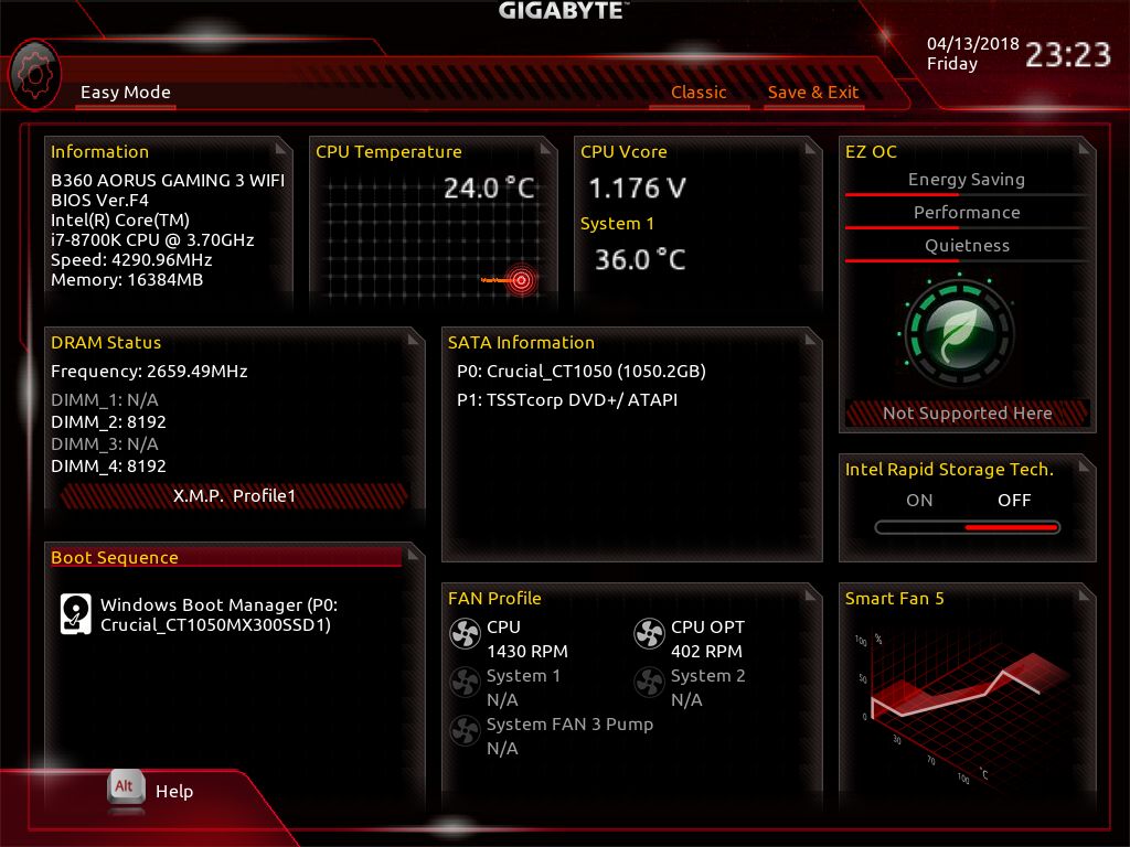 gigabyte b360m ds3h boot priority